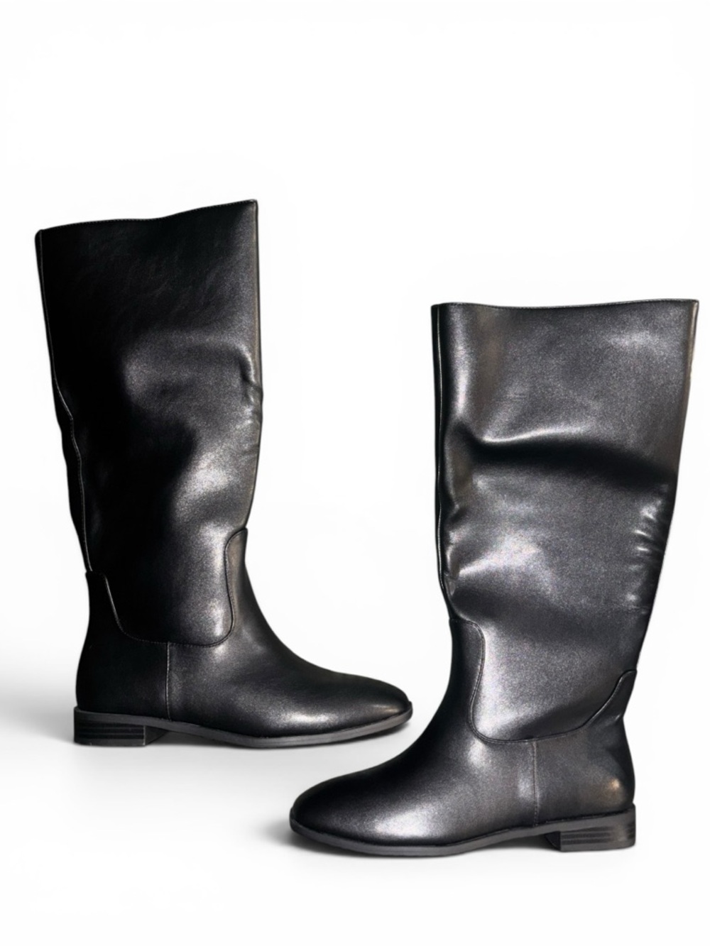 NIB Sonoma Goods For Life Inglles Black Riding Boots -Women’s Size 7.5 Wide Calf